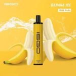 ISGO PARIS 1500 PUFFS DISPOSABLE VAPE IN UAE BANANA ICE