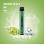 ISGO VEGAS 2800 PUFFS DISPOSABLE VAPE IN UAE GRAPE ICE