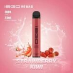 ISGO VEGAS 2800 PUFFS DISPOSABLE VAPE IN UAE STRAWBERRY KIWI