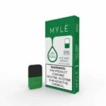 MYLE V4 PODS DISPOSABLE VAPE IN UAE ICED APPLE MANGO