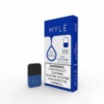 MYLE V4 PODS DISPOSABLE VAPE IN UAE ICED QUAD BERRY