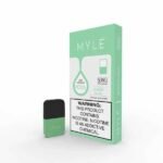 MYLE V4 PODS DISPOSABLE VAPE IN UAE LEMON MINT