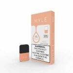 MYLE V4 PODS DISPOSABLE VAPE IN UAE PEACH