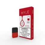 MYLE V4 PODS DISPOSABLE VAPE IN UAE RED APPLE