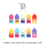 TUGBOAT BOX 6000 PUFFS DISPOSABLE VAPE