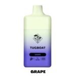 TUGBOAT BOX 6000 PUFFS DISPOSABLE VAPE IN UAE GRAPE