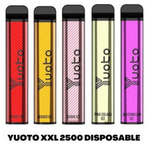 YUOTO XXL 2500 PUFFS DISPOSABLE VAPE IN UAE