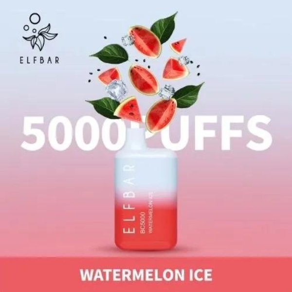 ELF BAR 3500 PUFFS DISPOSABLE VAPE IN UAE WATERMELON ICE