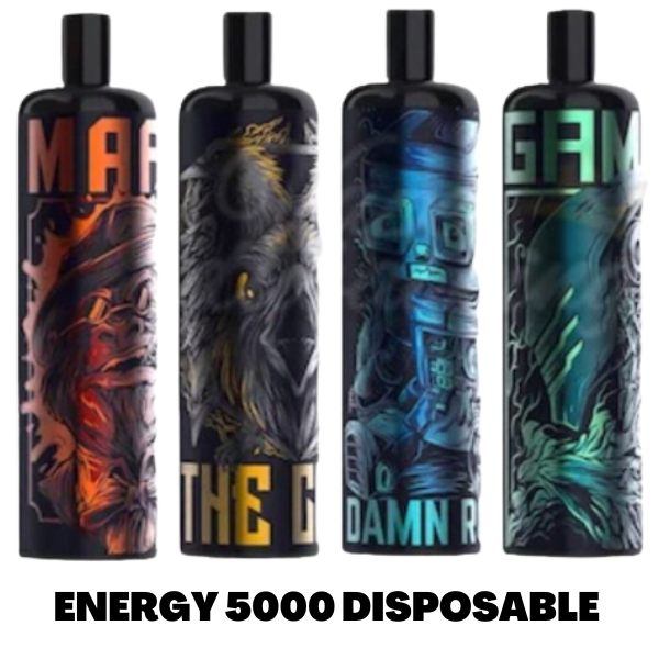 ENERGY 5000 PUFFS DISPOSABLE VAPE IN UAE