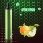 HQD MAXX 2500 PUFFS DISPOSABLE VAPE IN UAE APPLE PEACH