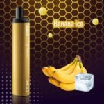 HQD MAXX 2500 PUFFS DISPOSABLE VAPE IN UAE BANANA ICE