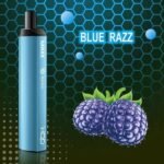 HQD MAXX 2500 PUFFS DISPOSABLE VAPE IN UAE BLUE RAZZ