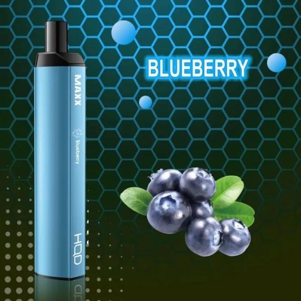 HQD MAXX 2500 PUFFS DISPOSABLE VAPE IN UAE BLUEBERRY
