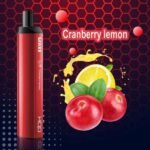 HQD MAXX 2500 PUFFS DISPOSABLE VAPE IN UAE CRANBERRY LEMON