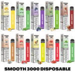 SMOOTH 3000 PUFFS DISPOSABLE VAPE IN UAE