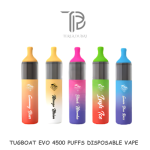 TUGBOAT EVO 4500 PUFFS DISPOSABLE VAPE