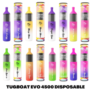 TUGBOAT EVO 4500 PUFFS DISPOSABLE VAPE IN UAE