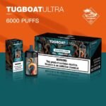 TUGBOAT ULTRA 6000 PUFFS DISPOSABLE IN UAE STRAWBERRY LYCHEE