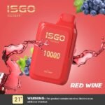 ISGO BAR 10000 PUFFS DISPOSABLE VAPE IN UAE RED WINE