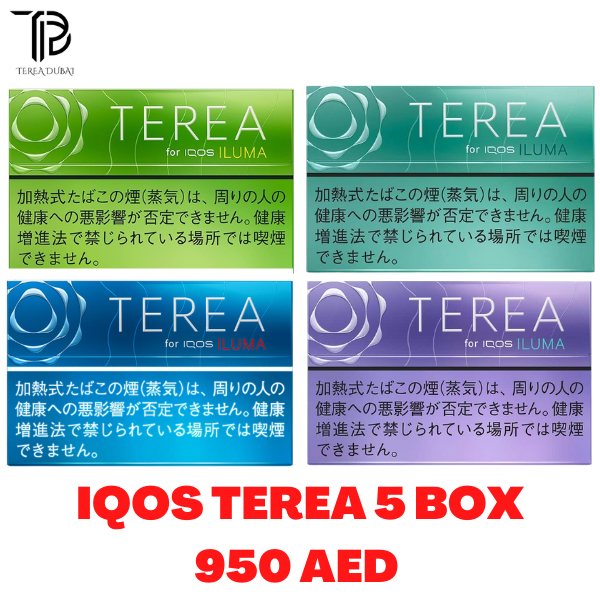 IQOS TEREA 5 BOX BEST OFFER IN UAE. Additionally, the TEREA Stick has proved effective in reducing odor dispersion by preventing