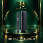 Black IQOS ILUMA i Standard holder and pocket charger with TEREA Dubai branding