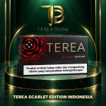 TEREA Scarlet Edition Indonesia carton with red edition design, TEREA Dubai
