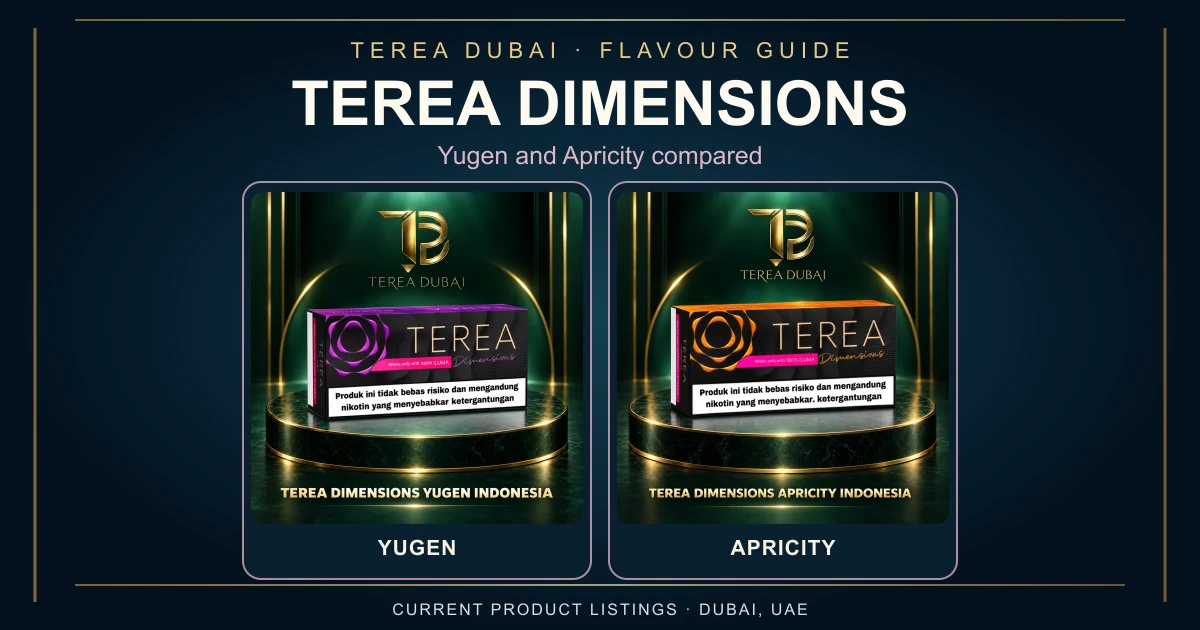 TEREA Dimensions Yugen and Apricity Indonesia product listings