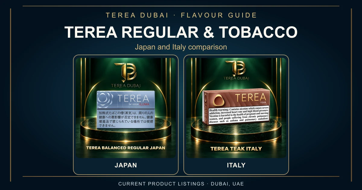 TEREA Balanced Regular Japan and Teak Italy product listings