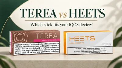 TEREA and HEETS tobacco stick packs compared for IQOS ILUMA and older IQOS devices